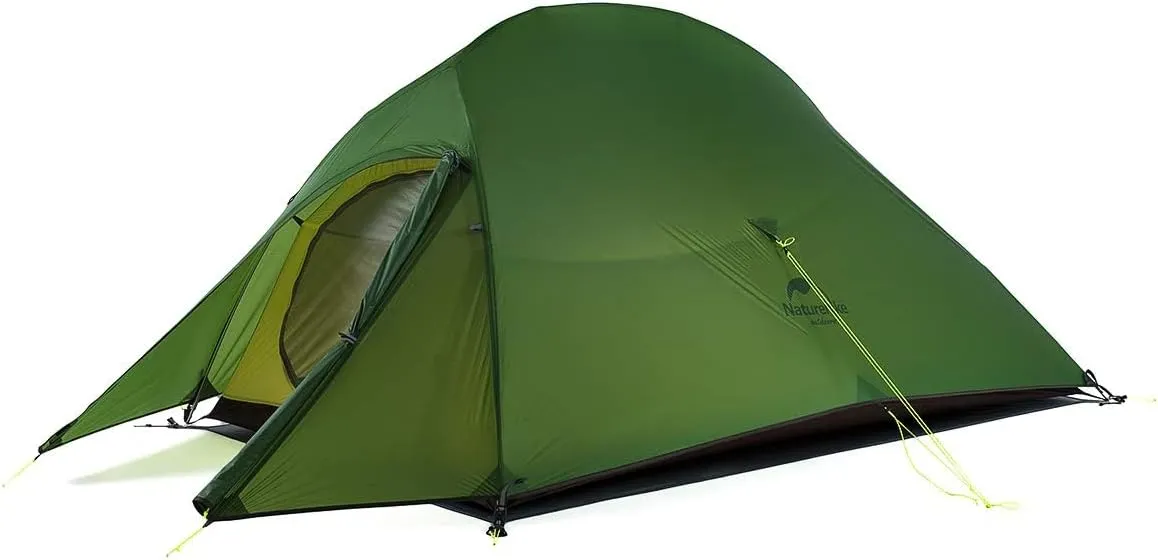 Naturehike Cloud Up Free Standing 2 Person Backpacking Tent Ultralight Nylon Double Layer Camping Tents for Two Person