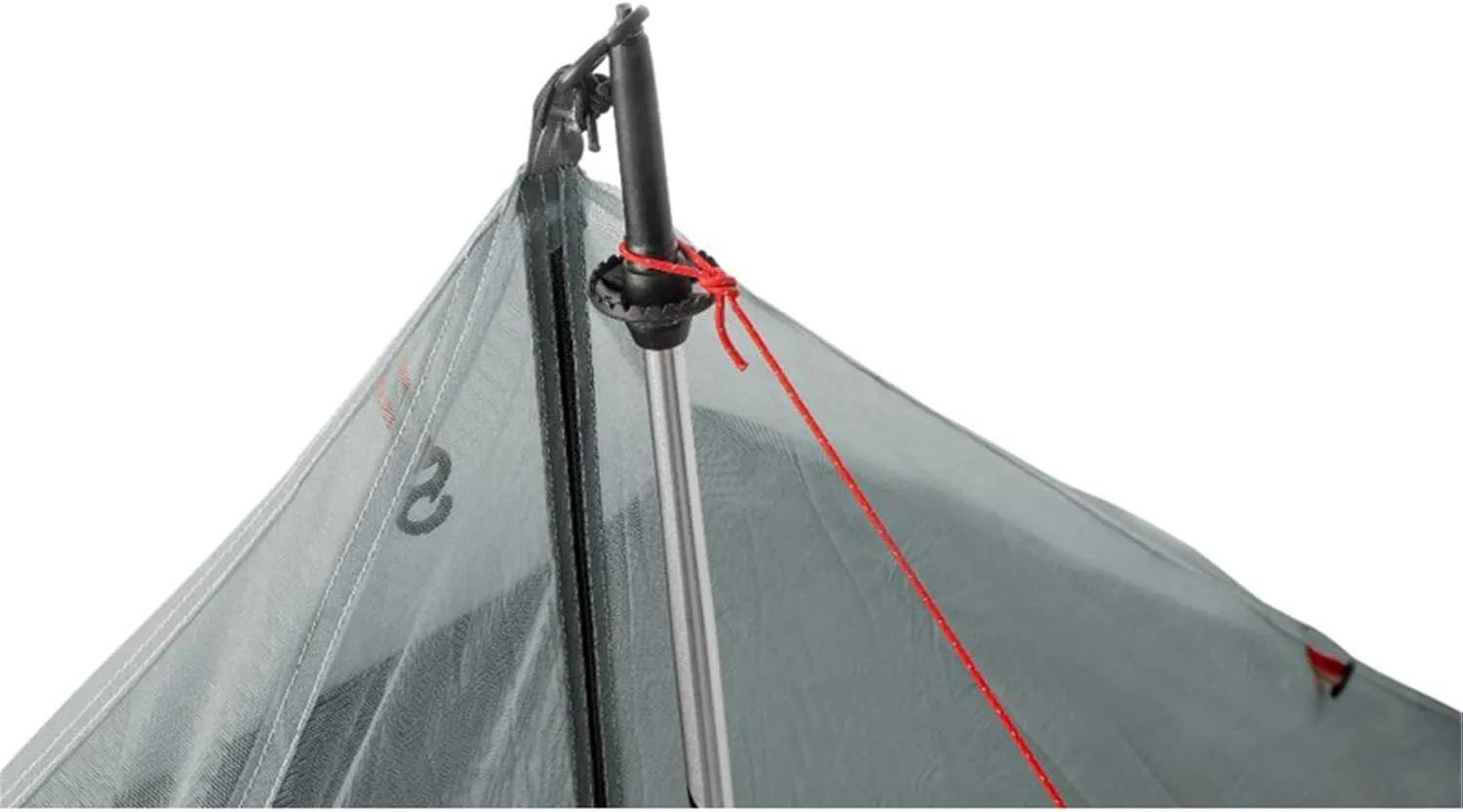 NIEH Tent 1 Person Outdoor Ultralight Camping Tent 3 Season Rodless Tent for Hiking Travel, 210x95cm, Khaki