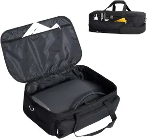 NOELIFE Bag for Ooni Koda 16, Portable Carrying Case with Pockets for Ooni Pizza Oven Accessories, Padded Carry Bag Made of Thickened Fabric, Heavy-Duty and Water Resistant (Oven Not Included)