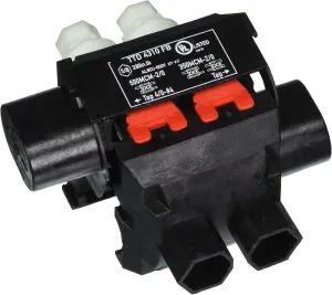 NSI IPCS5040 Easy Tap IPSC Series Insulated Insulation Piercing Connector 500 KCMIL - 2/0 AWG Main 4/0-4 AWG Tap Solid/Stranded Aluminum/Copper 2-Bolt Black