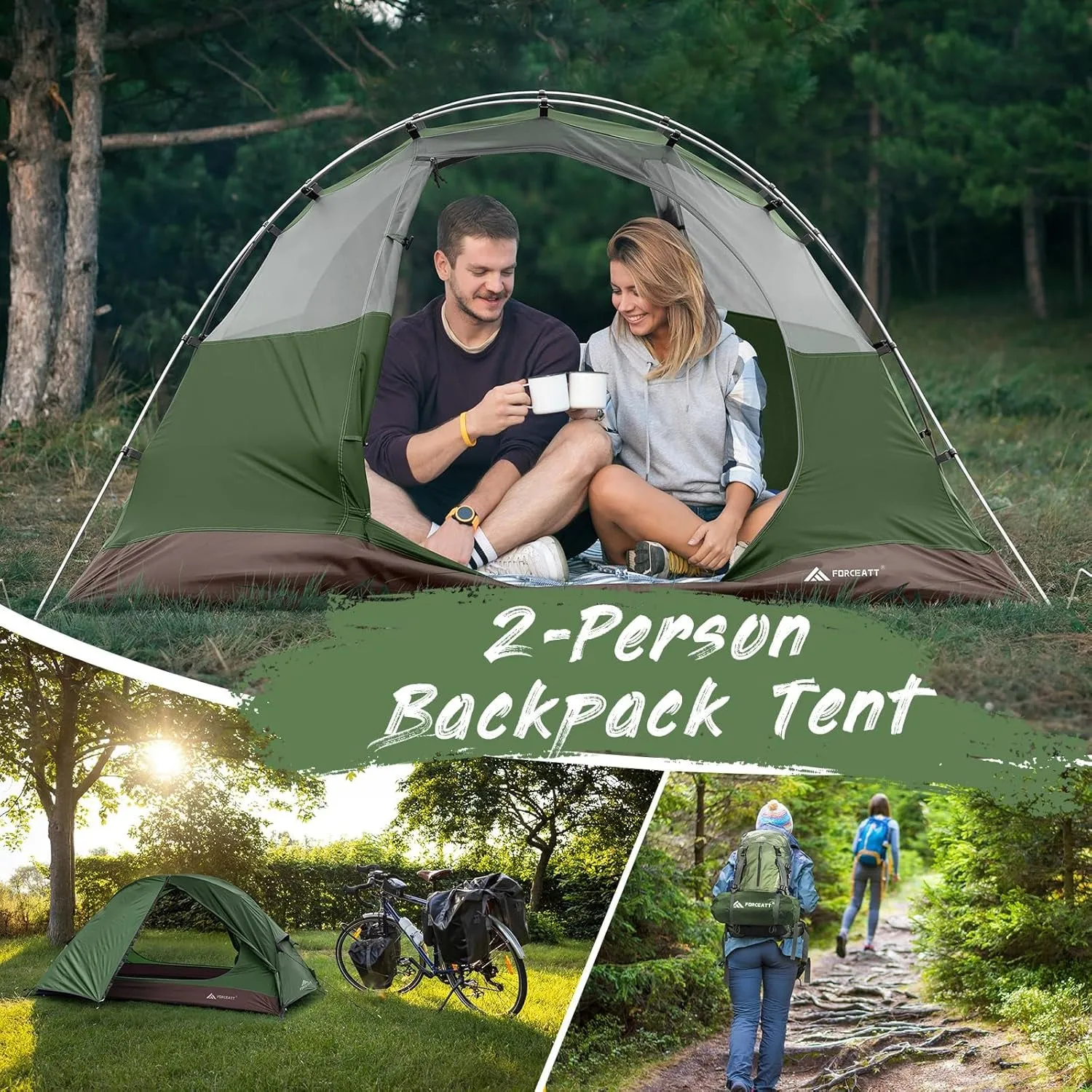 Outdoor Camping, Fly Windproof, Camping & Hiking, Tent Ultralight for Shipping updates Rain 2 Tent with Backpacking Tent Combo offer Instant Waterproof Person,