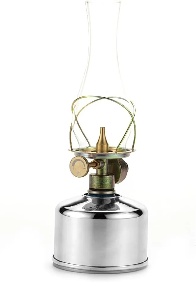 Outdoor Camping Gas Light Retro Style Atmosphere Lamp Portable Gas Camping Lantern