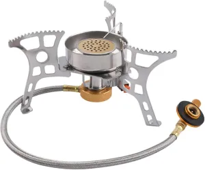 Outdoor Cooking Essential Windproof Stove Burner Easy to Use Compact Design for Camping Hiking