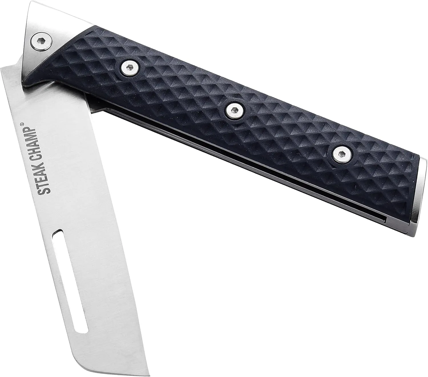 Outdoor Folding Knife „BBQ MASTER“, Foldable Outdoor Knife with 4.75" blade X50CrMoV15 alloy (or 4116 steel), with Safe Liner-Lock mechanism, Epic Meals Outdoor