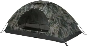 Outdoor Tent Camouflage Ultralight Camping Tent ice Fishing Tent Anti-UV Camping Tent for 1/2 Person Single Layer Outdoor Portable Beach Tent (Color : for 2 Persons) (for 2 Persons)