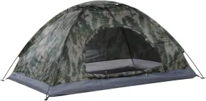 Outdoor Tent Ultralight Camping Tent Outdoor Hiking Beach Tent Single Layer Portable Tent Anti-UV Coating UPF 30  for Outdoor Beach Fishing (Color : for 2 Person) (Color : for 2 Person)