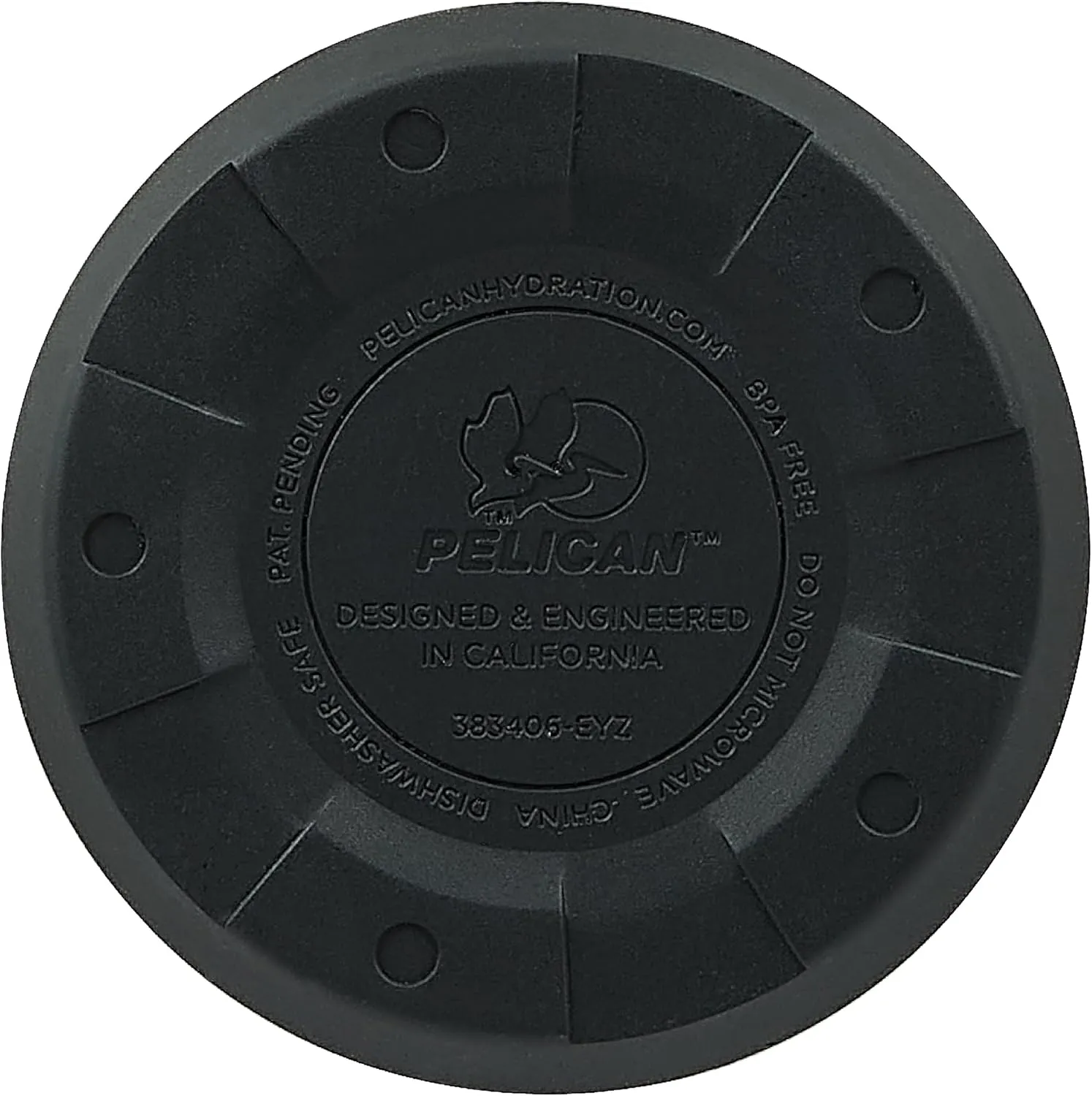 Pelican Hydration Pelican Pacific™ 26 oz Vacuum Insulated Tumbler - Recycled Stainless Steel Double Wall Travel with Dual Lid, Powder Coated Insulated Water Bottle For Cold Drinks, Midnight