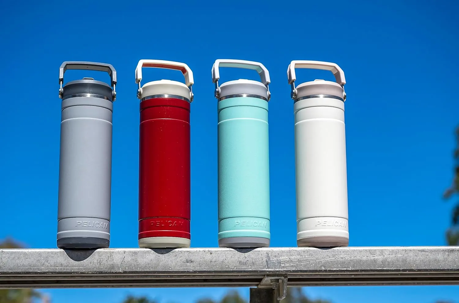 Pelican Hydration Pelican Pacific™ 26 oz Vacuum Insulated Tumbler - Recycled Stainless Steel Double Wall Travel with Dual Lid, Powder Coated Insulated Water Bottle For Cold Drinks, Midnight