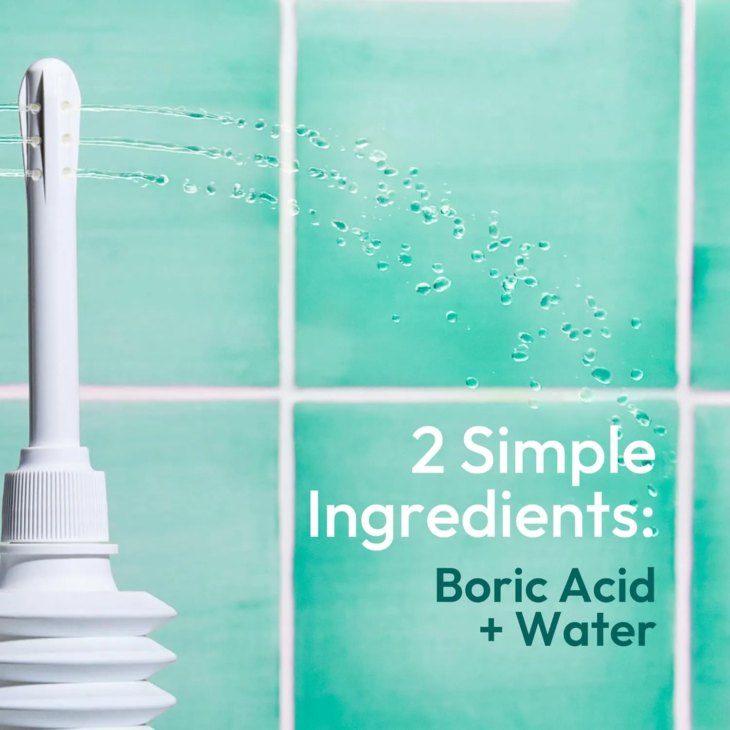 pH-D Feminine Health Support - Instant Odor Rinse with Boric Acid for Vaginal Odor - Vegan, Paraben-Free, Cruelty-Free, 6 Fl Oz Total, (3 Fl Oz, Pack of 2)