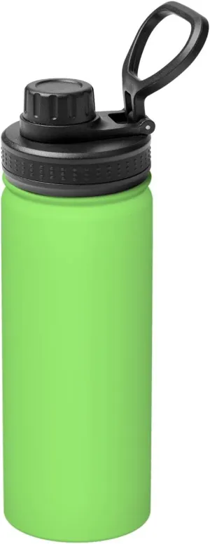 PHAYAH Solid Color Light Green Camping Hiking Hydration Flask Stainless Steel, Double Walled & Vacuum Insulated Water Bottle