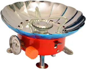 Picnic Stove Camping Burner Windproof Gas Stove for Outdoor Cooking Burner