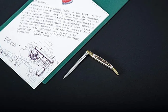 Pocket knife UK Legal, Foldable and Non- Locking Legal to Carry - STLGL