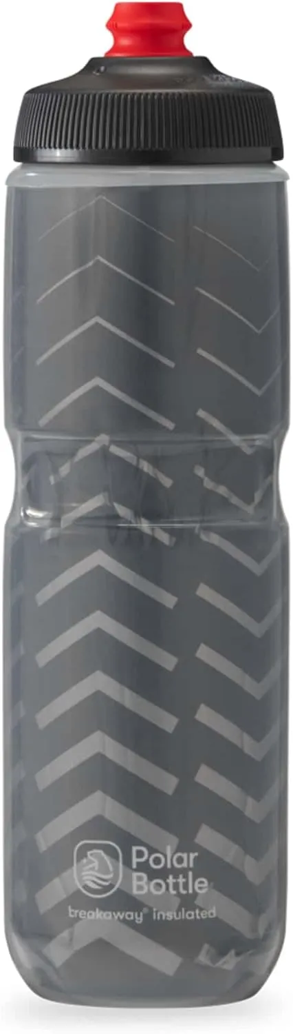Polar Bottle Breakaway Insulated by HydraPak (20oz & 24oz) - BPA Free, Cycling & Sports Squeeze Water Bottle