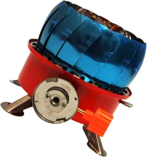 POPETPOP Windproof Stove Burner Compact Propane Camping Stove for Backpacking Rv