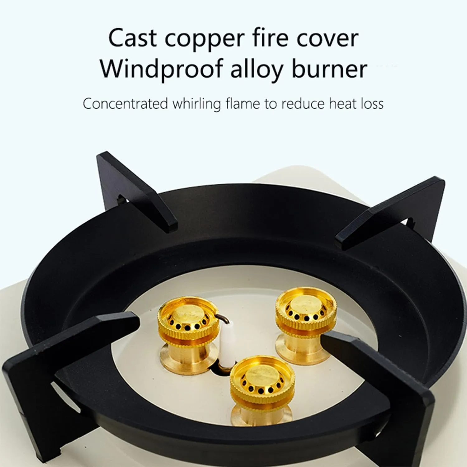 Portable Butane Stove, Single Burner Gas Stove, Camping and Backpacking Must,Ignite with an Igniter or Lighter
