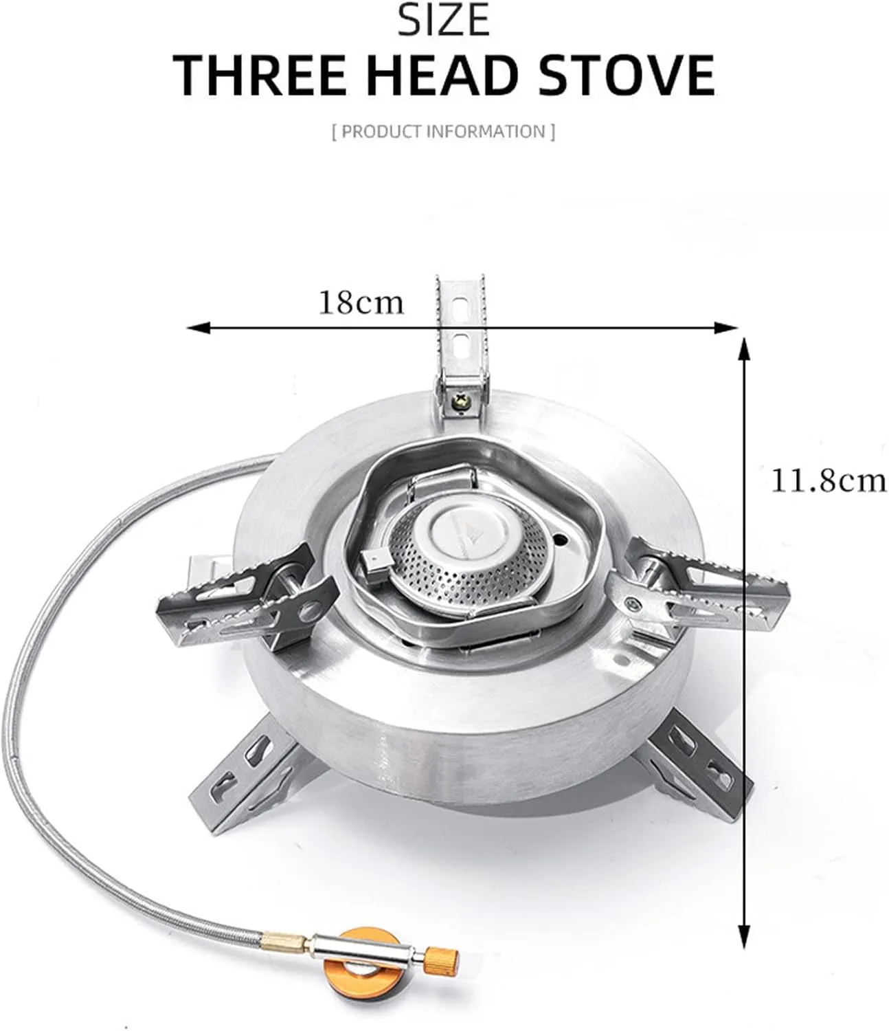 Portable Butane Stove with Storage Box Camp Kitchen Equipment Outdoor Gas Stove Hurricane Stove Single Burner Camp Stove Camping Cooking Stove
