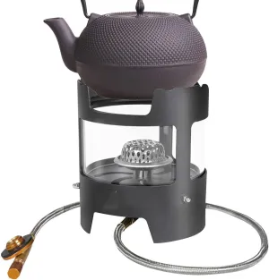 Portable Camping Stove Hiking Stove | 3200W Foldable Burner | Compact Folding Windshield Backpack Stove for Outdoor Backpacking Hiking