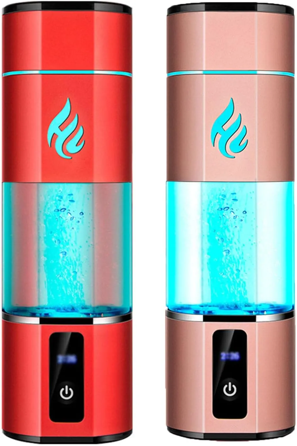 Portable Hydrogen-Rich Water Bottle, SPE Technology, Water Hydrogen Generator 5000 PPB, H2 Electrolysi Lonizer Maker Water Cup, for Travel Fitness