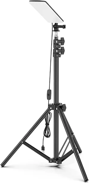 Portable Lamp Adjustable Height Camping Lern Collapsible USB d for Activities
