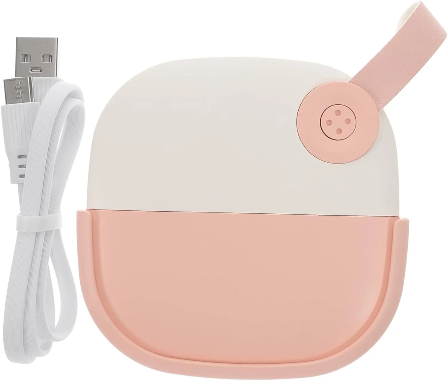 Portable Led Makeup Mirror Compact Two-Sided Travel Vanity Mirror for Purse USB Rechargeable Lightweight Reflection for Valentine Day and Holidays