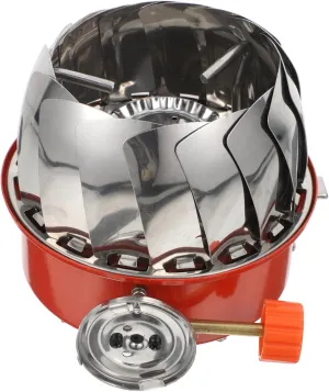 Portable Mini Stove Furnace Outdoor Gas Camping Cooking Range Windproof Energy Saving