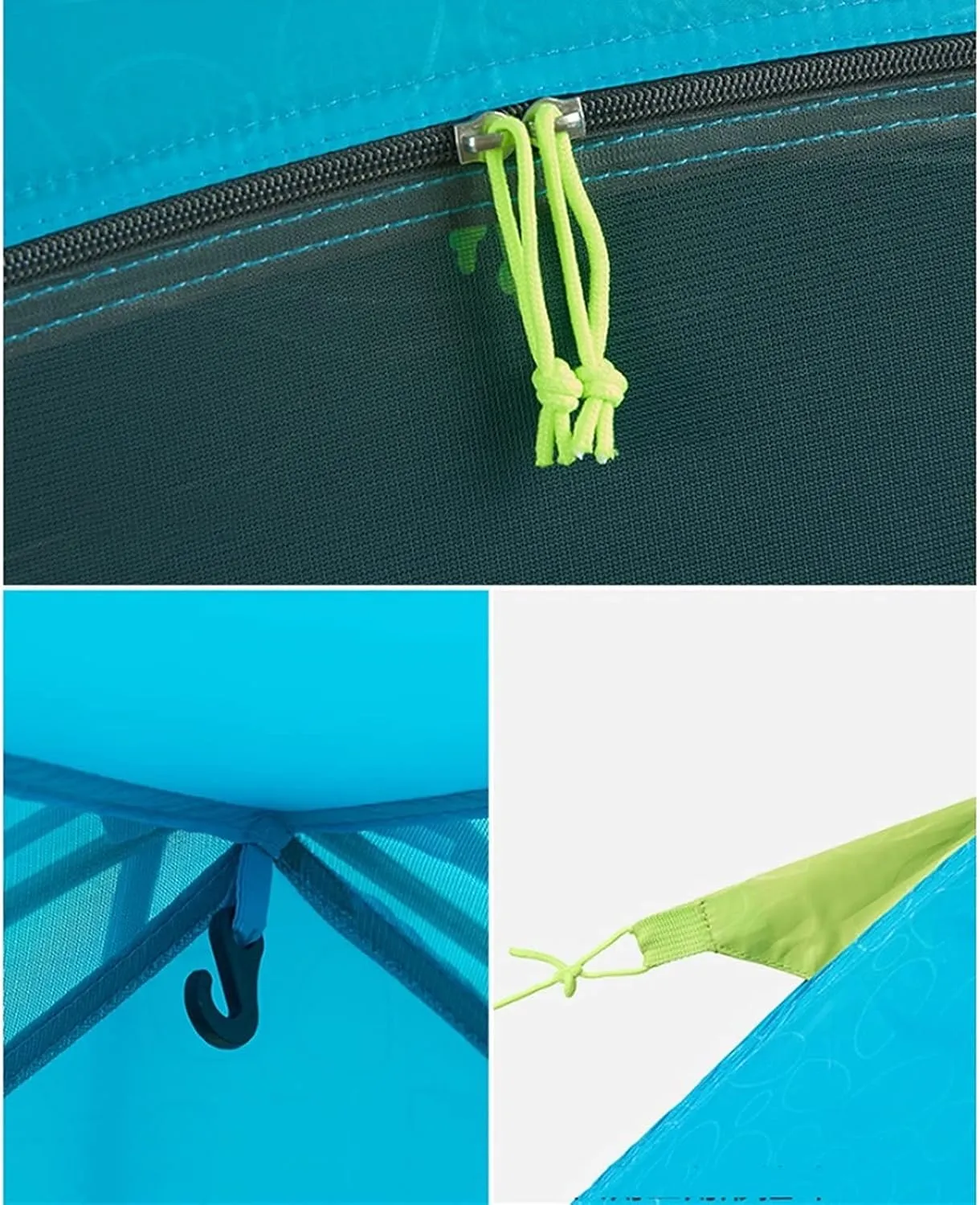 Portable Tent Tent Ultralight Easy Set up and Carry Family Tent,Rainproof Backpackitent for Campihikioutdoor Outdoor (Blue 2 Person)