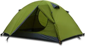 Portable Tent,Outdoor Tent, Camping Tent 2 Person Ultralight Double Layer Aluminum Poles Waterproof Windproof Camping Tent Beach Tent