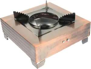 Portable Wok Stove for Outdoor Camping Compact Lightweight Cooking Stove with Flame for Picnics and Hiking High Combustion Efficiency Durable Design