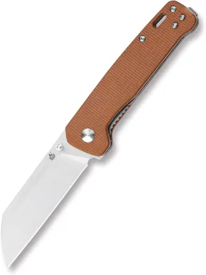 QSP Penguin Folding Knife – Rugged D2 Blade – Premium Micarta Handle – Smooth One-Hand Open – Deep Carry Clip – Left/Right-Handed Friendly – Perfect for EDC and Outdoor Adventures