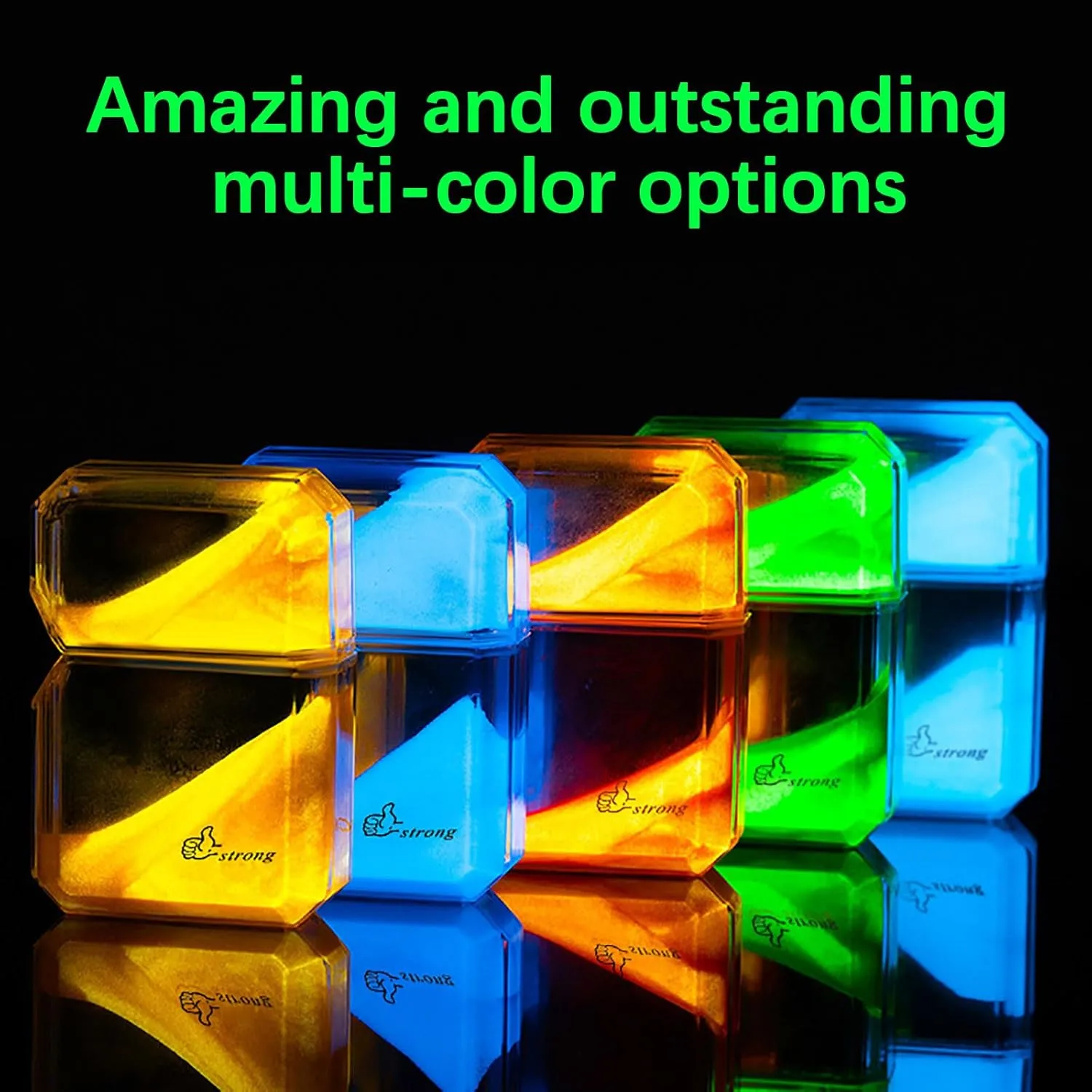 Quicksand Luminous Windproof Lighter,refillable lighters,Luminous Transparent Oil bin fine Gift. (Beige)
