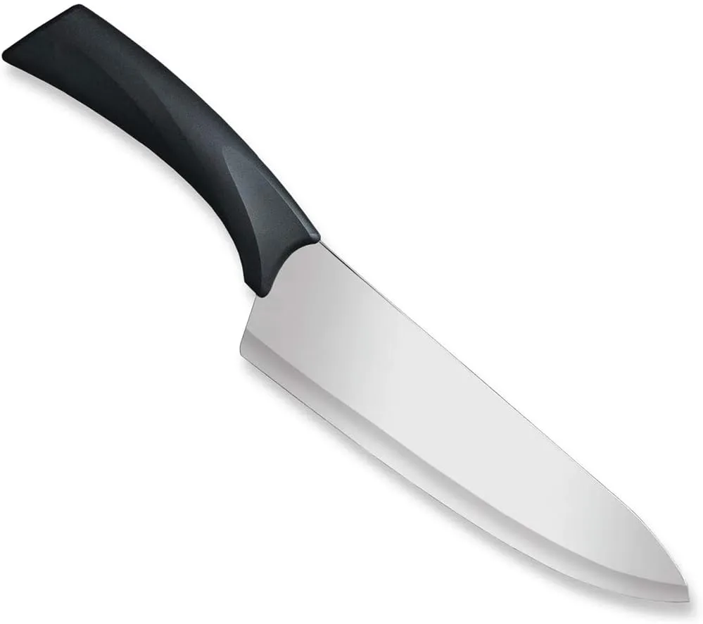 Rada Cutlery Anthem Series French Chef Knife, Made in USA, Black Handle