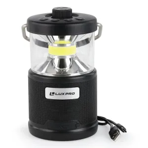 RECHARGABLE 572 LUMEN LANTERN WITH BLUETOOTH SPEAKER