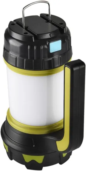 Rechargeable Camping Lantern Waterproof LED Spotlight 6 Modes Handheld Searchlight Torch