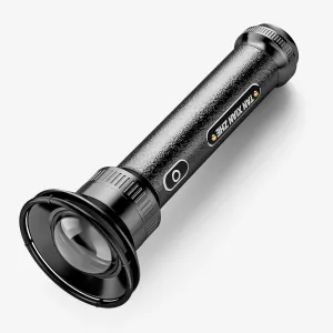 Rechargeable LED Flashlights High Lumens,Super Bright Flashlight,High Powered Handheld Zoom Vintage Flashlights 5 Modes Waterproof Tactical Black Flashlight for Emergencies,Camping,Home