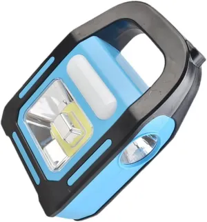 Rechargeable Solar Portable Lantern for Camping Car Repair Emergency Use USB LED Light with Handle Outdoor Safety Lighting