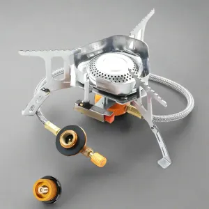 Royaleva Camping Gas Stove Burner - High-Power Portable Outdoor Cooking Equipment