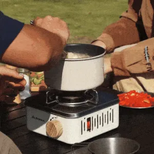 Royaleva Portable Camping Gas Stove – 2800W High-Power Outdoor Cassette Burner