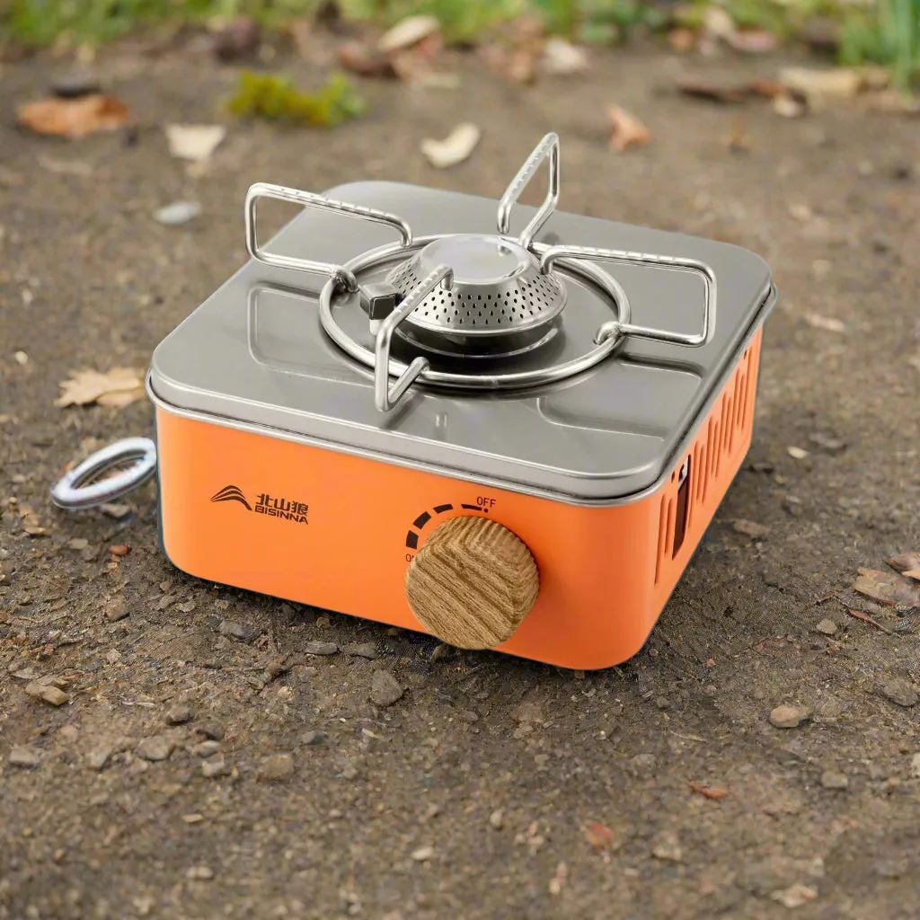 Royaleva Portable Camping Gas Stove – 2800W High-Power Outdoor Cassette Burner