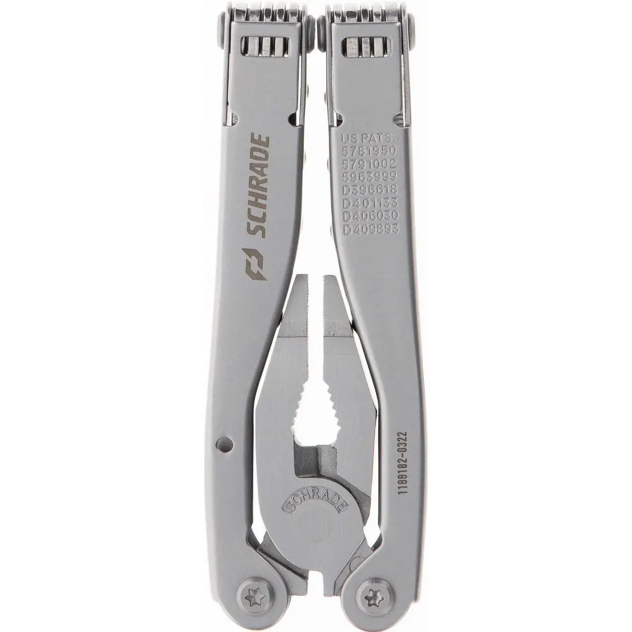 Schrade Delta Class Tough Tool (multi-tool) - Satin Stainless Steel Finish