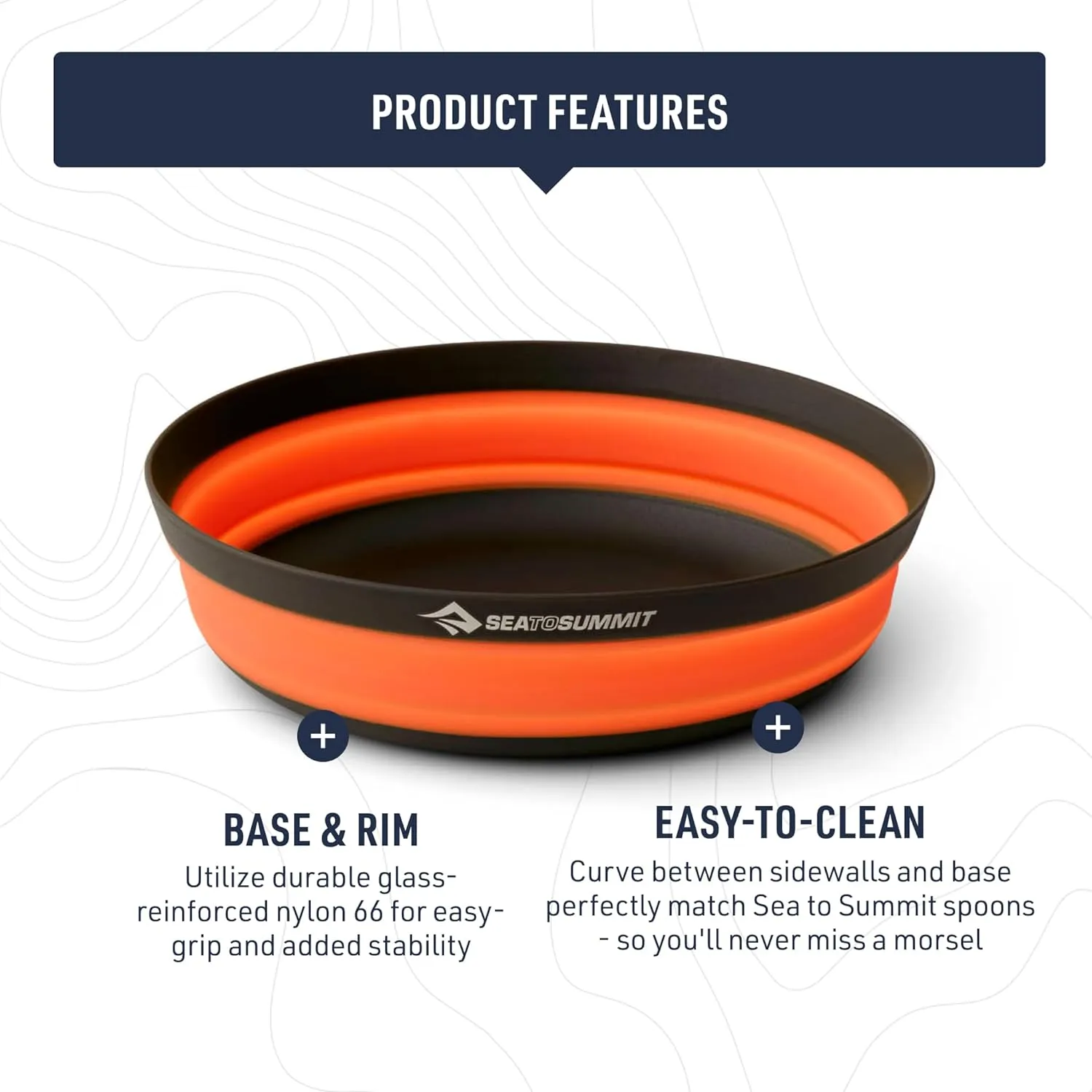 Sea to Summit Frontier Ultralight Collapsible Bowl