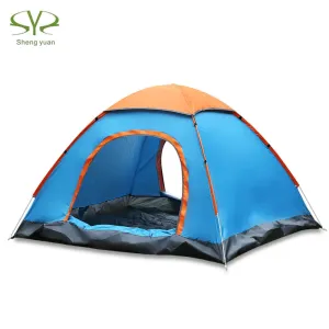 Setup 3 SHENGYUAN Camping - Instant Tent 4 Person Premium offer Holiday savings