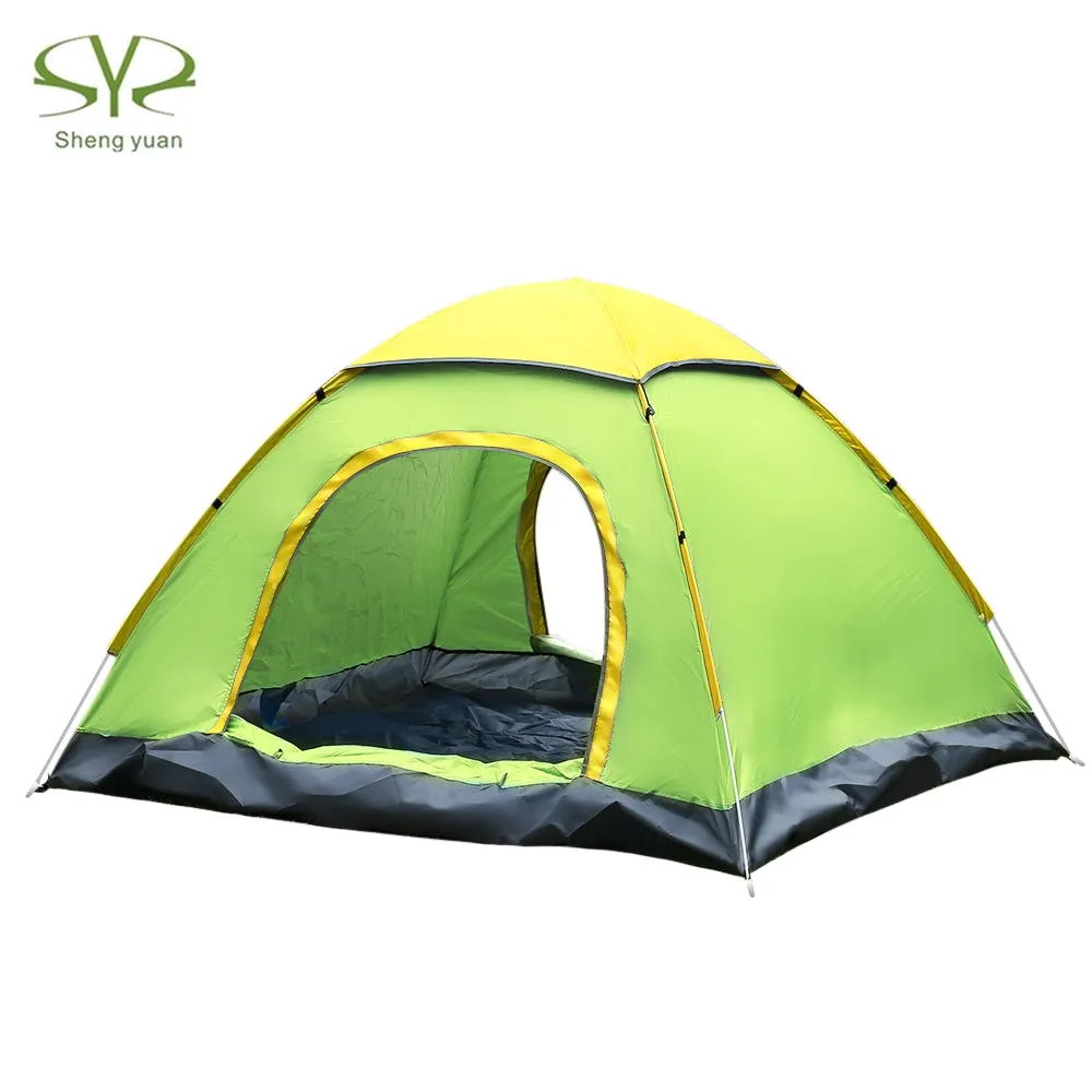 Setup 3 SHENGYUAN Camping - Instant Tent 4 Person Premium offer Holiday savings