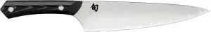 Shun Narukami 10" Chef’s Knife, Handcrafted Japanese Kitchen Knife for Professional and Home Chefs, Blue II Carbon Steel Core and San Mai Stainless Steel Cladding, Micarta Handle