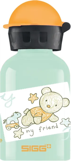 Sigg - Kids Water Bottle - KBT - Made in Switzerland - Leakproof - BPA Free - for Kindergarten, Preschool, School 10 Oz