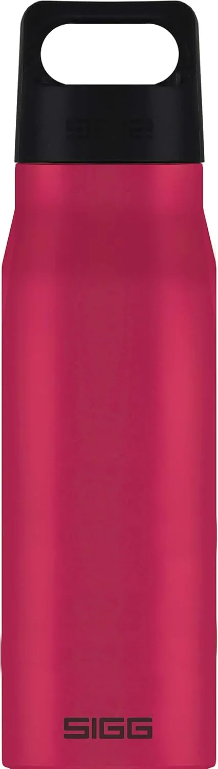 SIGG - Reusable Water Bottle - Explorer Magenta - Leakproof, BPA Free - 18/8 Stainless Steel - 34 Oz
