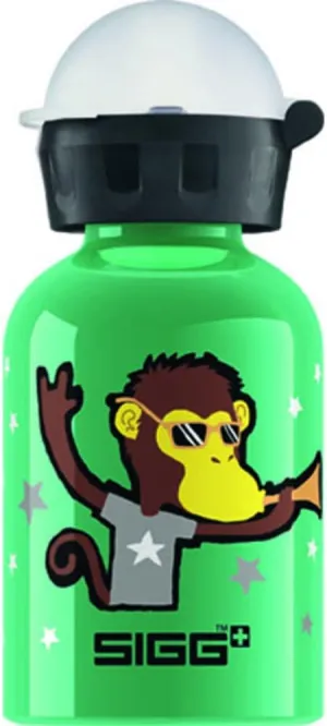 Sigg Water Bottle, Go Team Monkey Elephant - (Case of 6 - 0.3 Ltr)