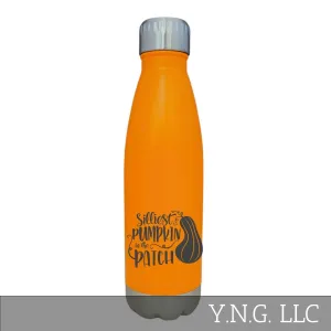 Silliest Pumpkin In The Patch Fall Orange 17oz Water Bottle LA5128
