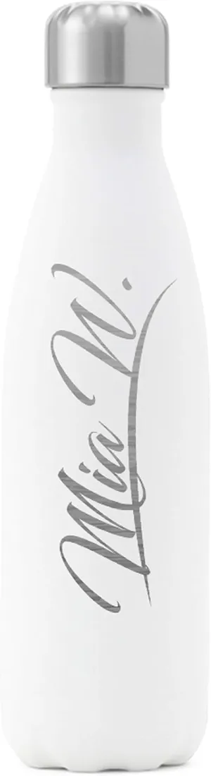 Sofia's Findings Personalized | Custom Engraved Water Bottle | Groomsmen Gift | Stainless Steel Vacuum Insulated Water Bottle | Keeps Your Drink Hot & Cold | 17 Oz (500 ml)