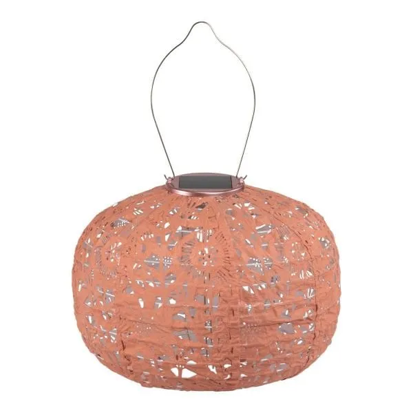 Soji Stella Square Sunflower 11" Solar Lantern