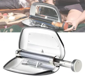 Solar Oven Sun Cooker, Solar Cooker Portable Stove, Compact Camping Cookware, Camping Stove Sun Oven for Backpacking Hiking (Capacity: 400ml)